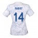Frankrike Adrien Rabiot #14 Replika Borta matchkläder Dam VM 2022 Korta ärmar